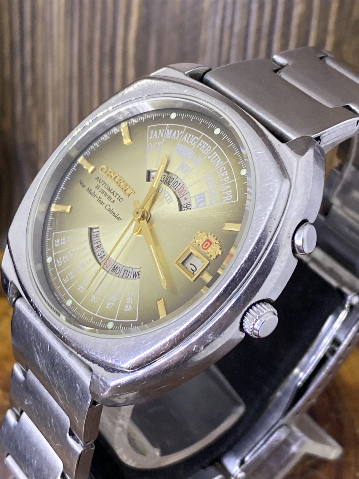 Watch Orient College Perpetual Multi Year Calendar Automatic Vintage #3619