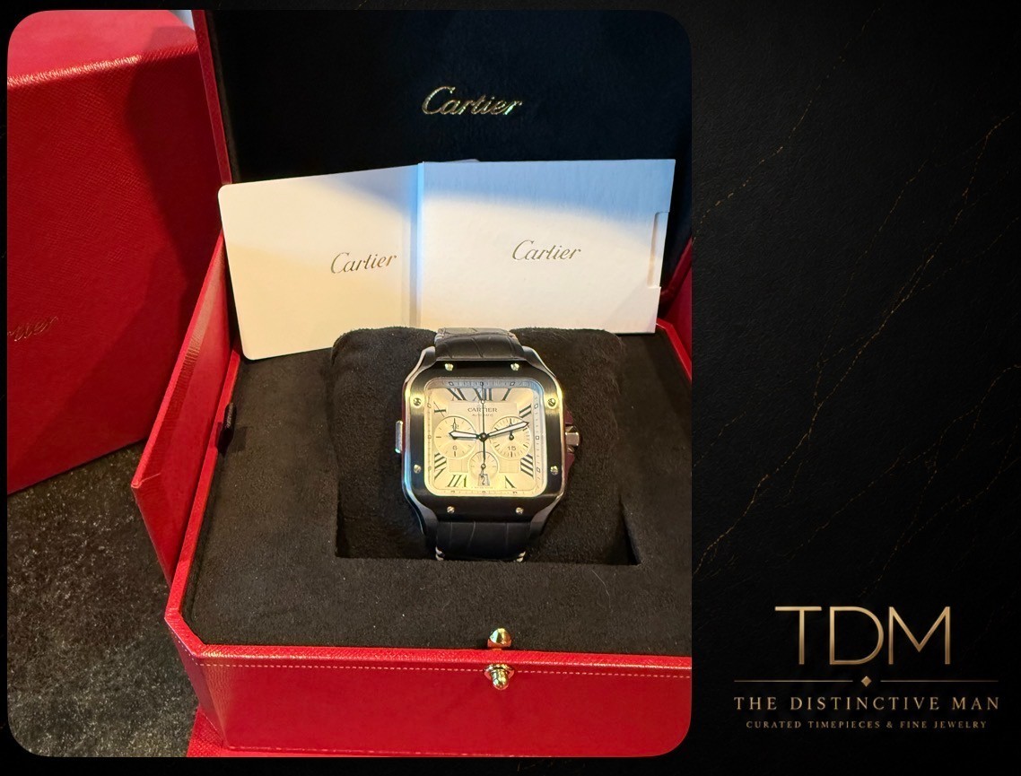 Cartier Santos XL Chronograph Year 2025 WSSA0017