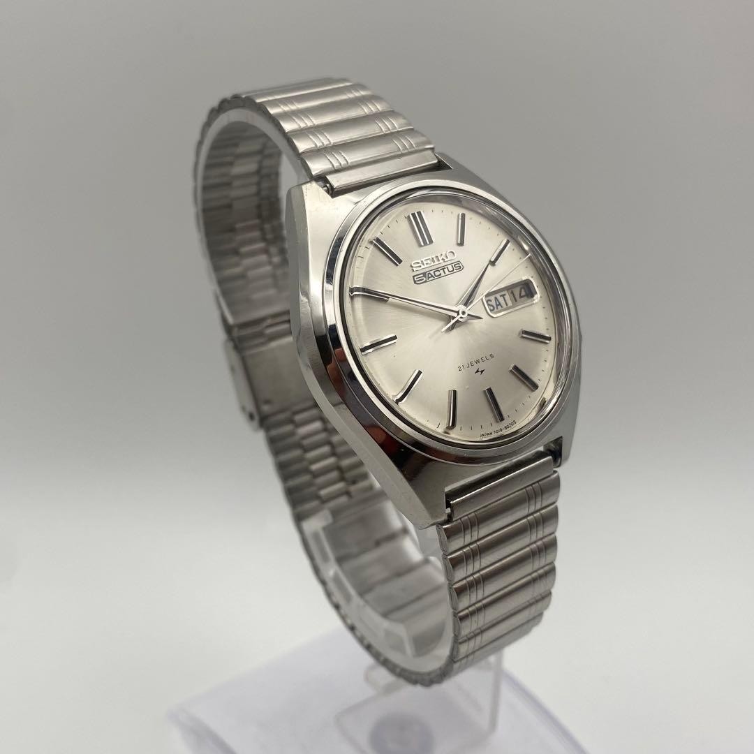[Working Condition] SEIKO 5ACTUS 7019-8010 Automatic Watch 【USED】