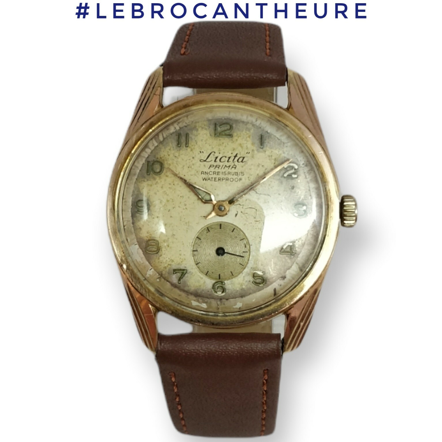 Licita Calibre Cupillard 233 60 Circa 1950 Lebrocantheure Vintage Watch 6