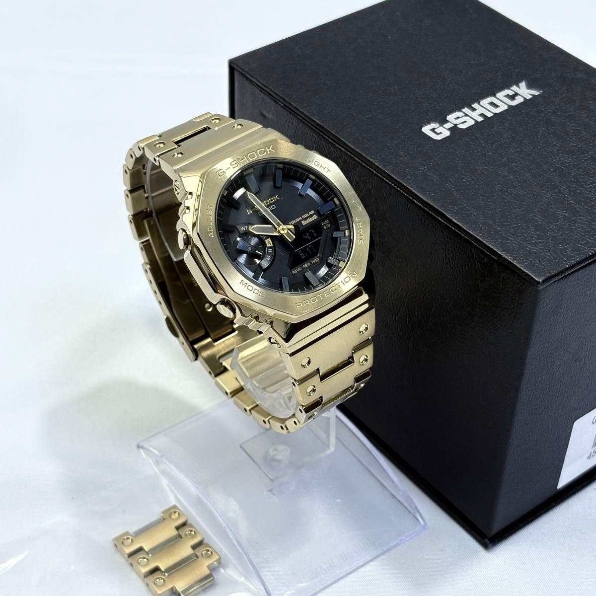 GM B2100GD 9AJF CASIO G-Shock Full Metal Yellow Gold IP Solar Charging No.1569