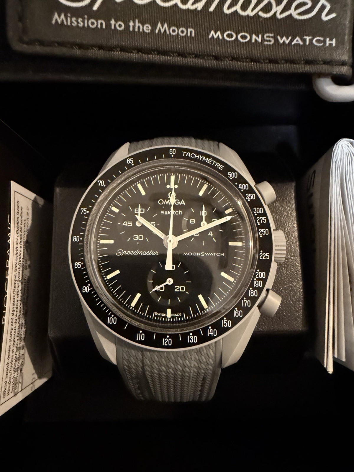 OMEGA x Swatch Speedmaster MoonSwatch Mission to the Moon Quartz Chrono 42mm
