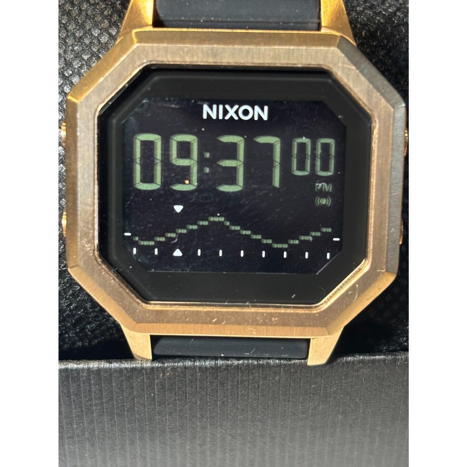 Nixon Siren SS Digital Watch – “Tropical Gangster” Edition (Rose Gold / Black)