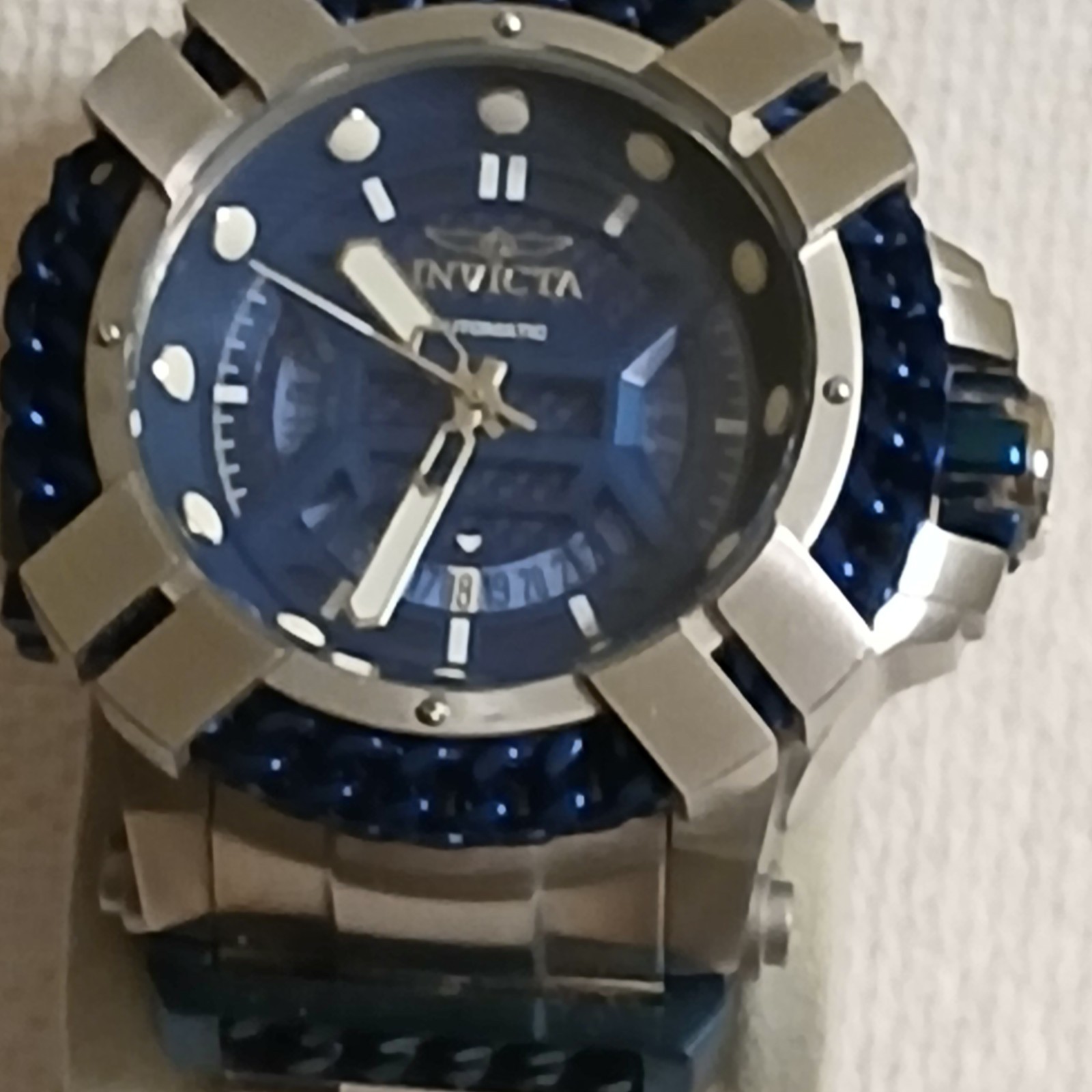 Invicta Bolt Men’s Watch – Automatic Movement Blue Stainless Steel (38030