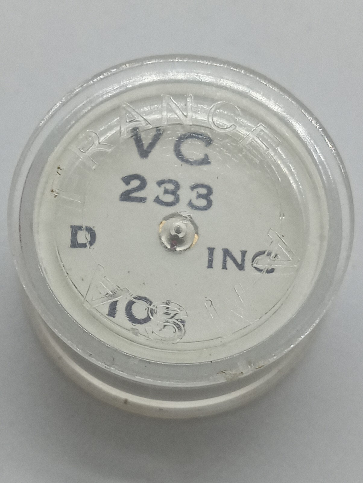 Vintage NOS NEW Old Stock Balance Wheel Complete Cupillard Cal. 233 VC 233 Incab