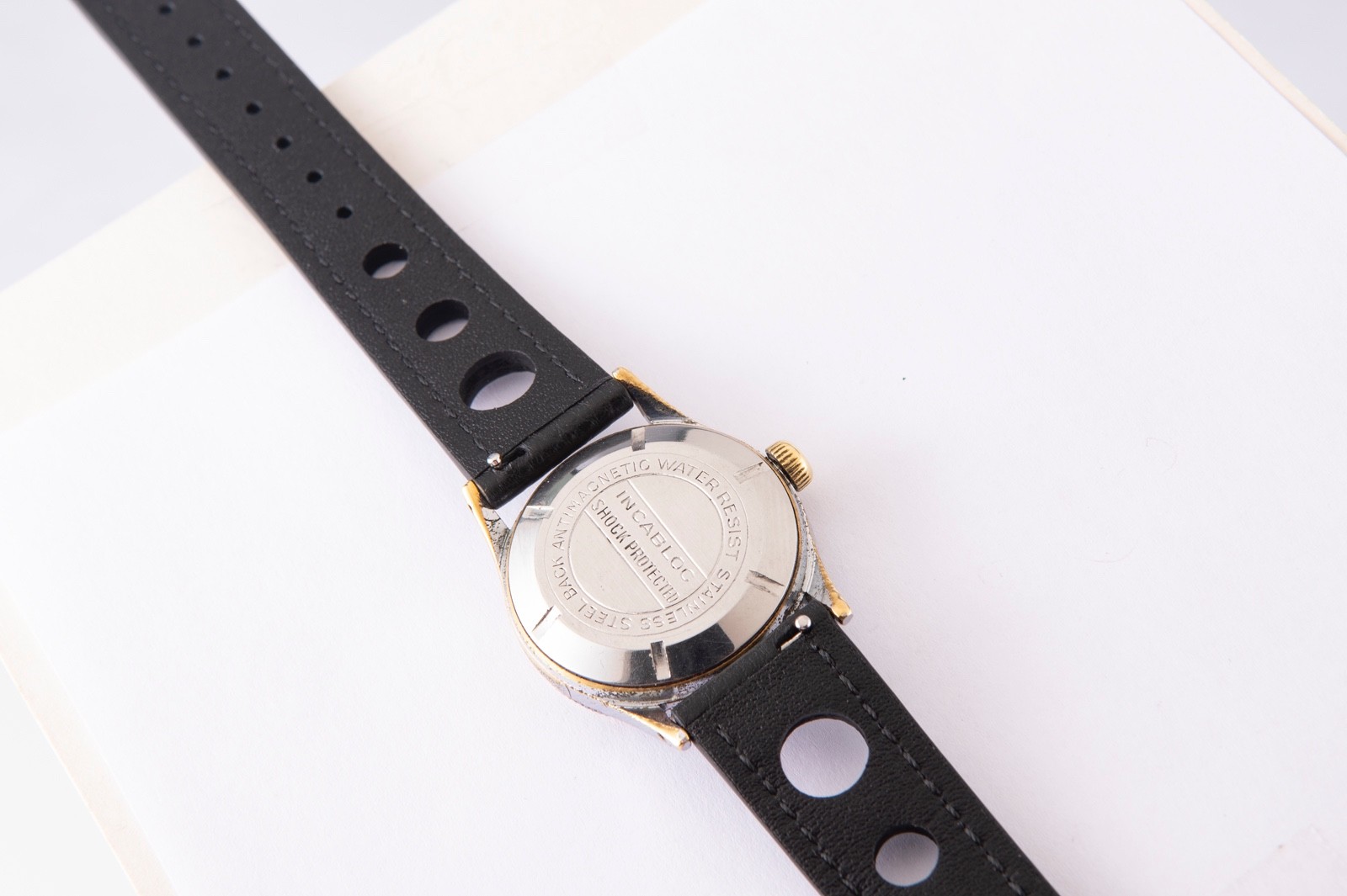 Vintage Men’s Hilton 2 Star 17 Jewels Watch Swiss Movement French Case Repair
