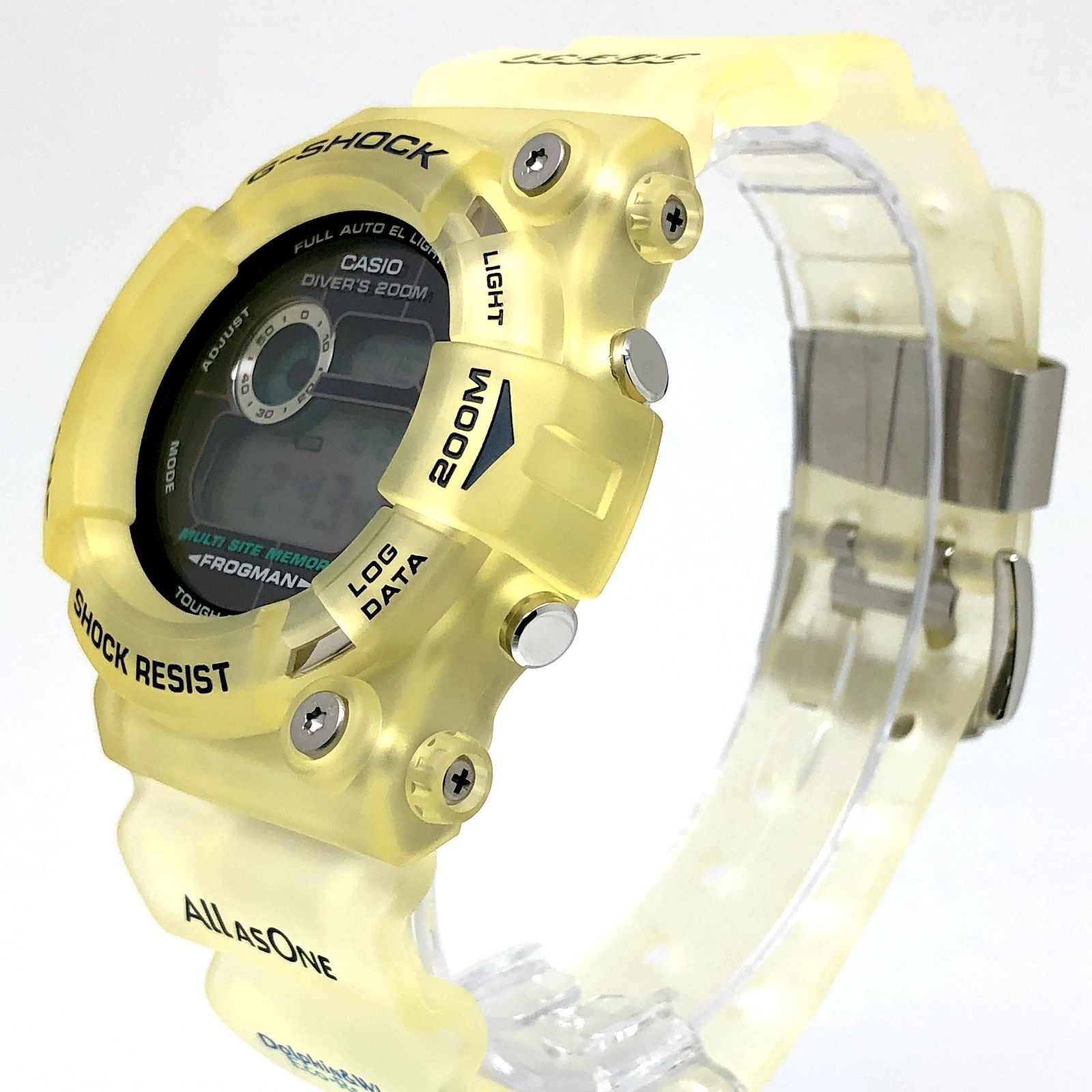 G SHOCK G SHOCK Casio Watch GW 202AK 7 FROGMAN Ilkuzhi 2002 Tough Solar Skeleton