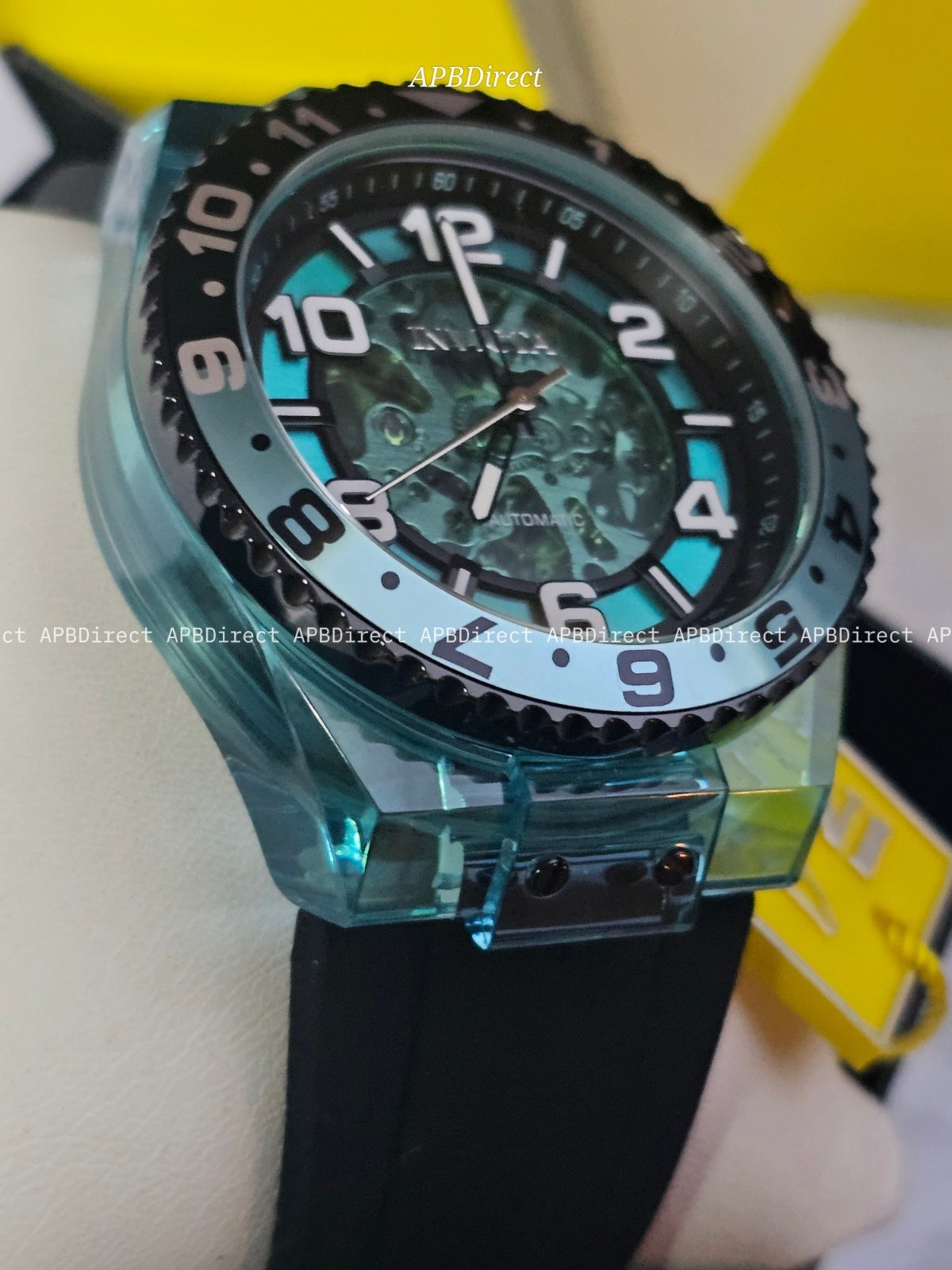 Invicta – Speedway – Mechanical AUTOMATIC Aquamarine – Anatomic Dial mens watch