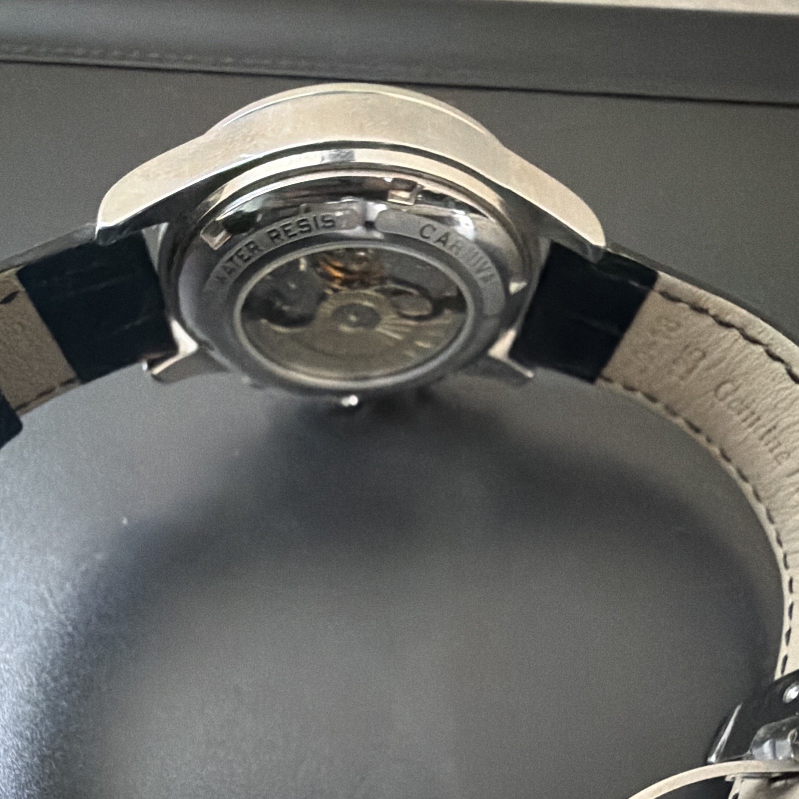 Carnival 1986 Automatic Chronograph Moon Phase Tachymeter 43mm Silver Dial