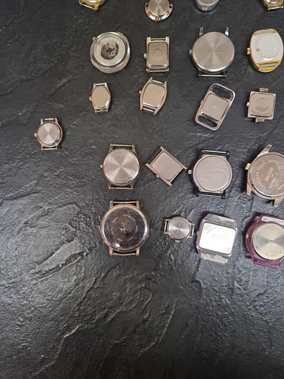 Lot Of 27 Wristwatches No Bands Untested See Pics Anne Klein Timex Seiko