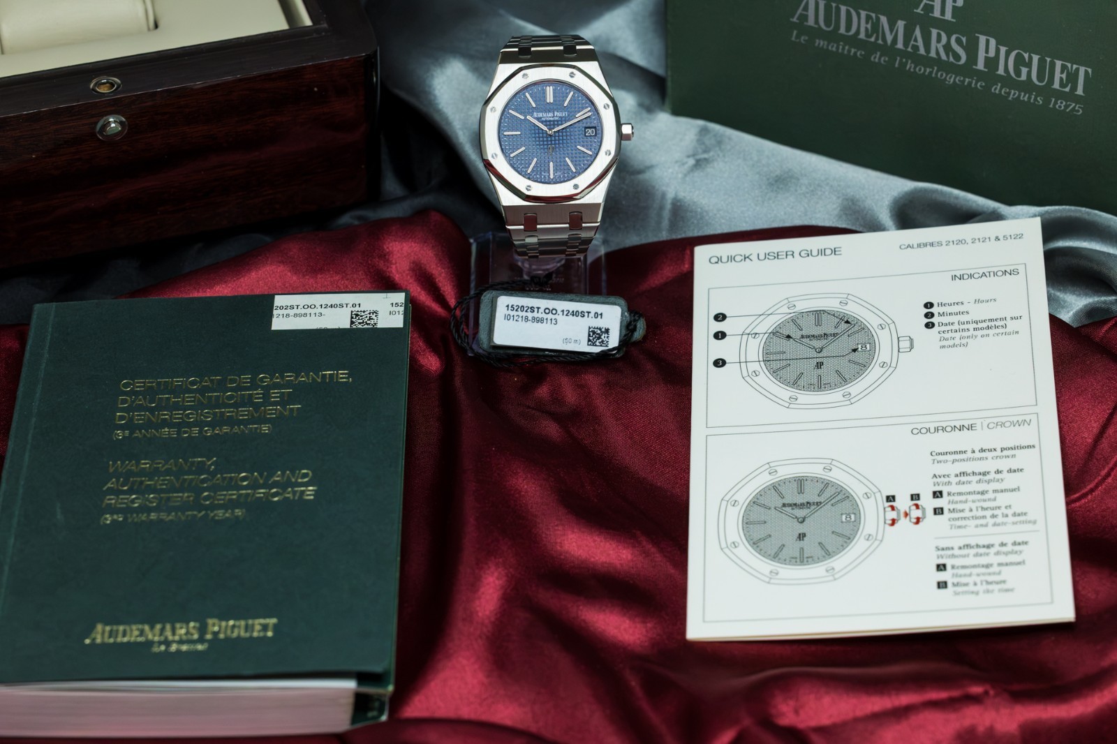 Audemars Piguet Royal Oak “Jumbo” 15202ST.OO.1240ST.01 | Full Set 39mm
