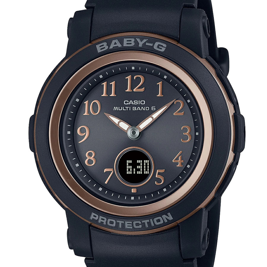Casio Baby-G BGA-2900AF-1AJF JDM Radio Solar Black Analog-Digital Women’s Watc