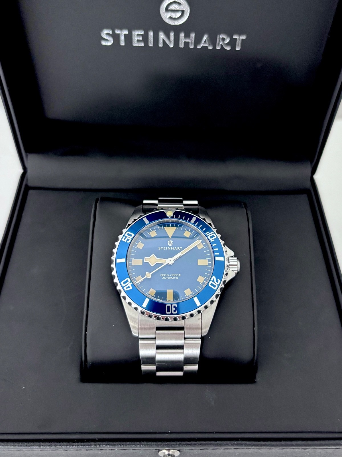 Steinhart Ocean 39 Marine Blue Automatic Dive Watch – Rare Special Edition