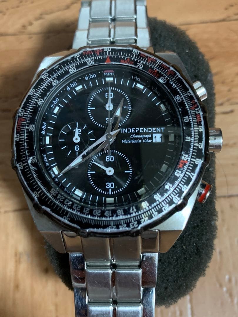CITIZEN INDEPENDENT Chronograph WR10BAR 051A Watch