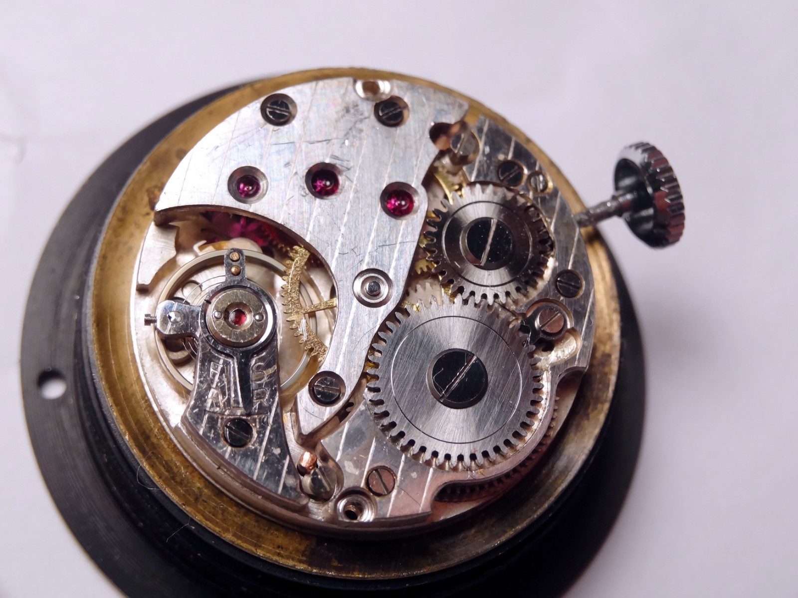 Perfex Hermetique Cal. Cupillard 233, Rare Case Maker, Crab Style, Patina, Works