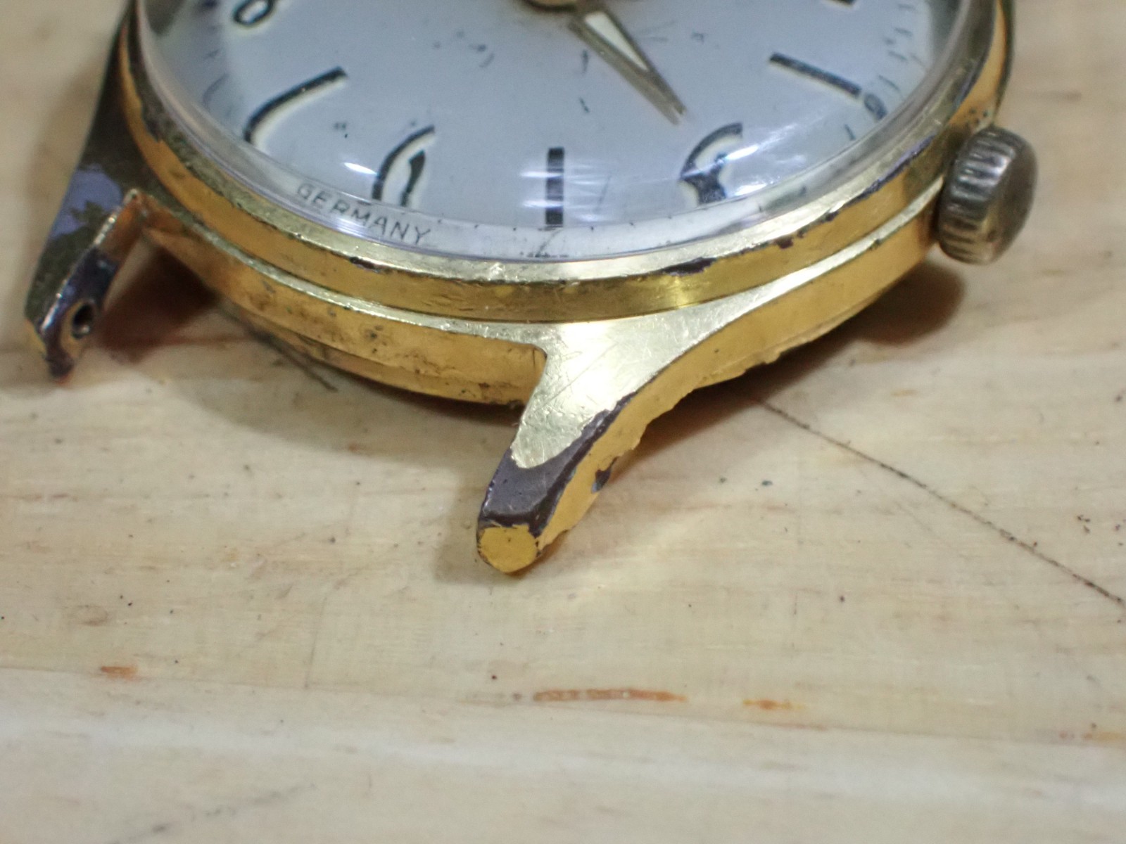 Baron by Baylor 7 Jewel Men’s Mechanical Wind Wristwatch good balance Germany