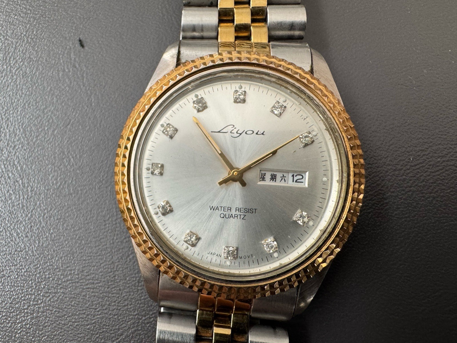 CHINA CHINESE LIYOU MEN’s Watch 18k Plated.