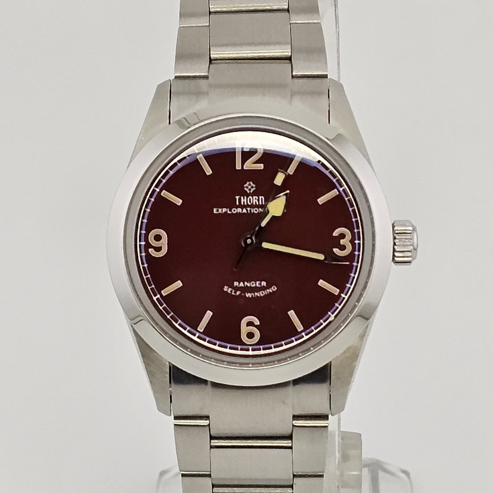 Thorn Exploration Ranger – Deep Burgundy Dial – Automatic Watch