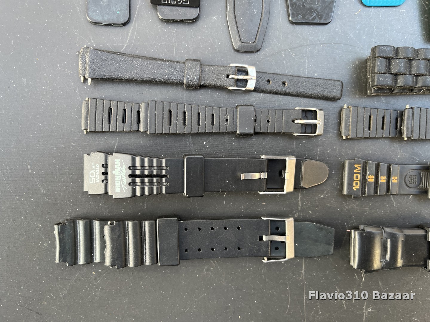 Various Resin Bands Casio etc Used – READ BELOW