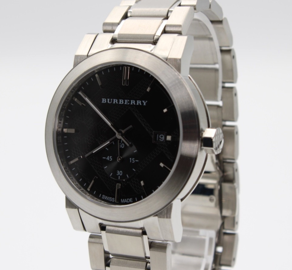 BURBERRY The City BU9901 Black Dial Stainless Steel Men’s Watch