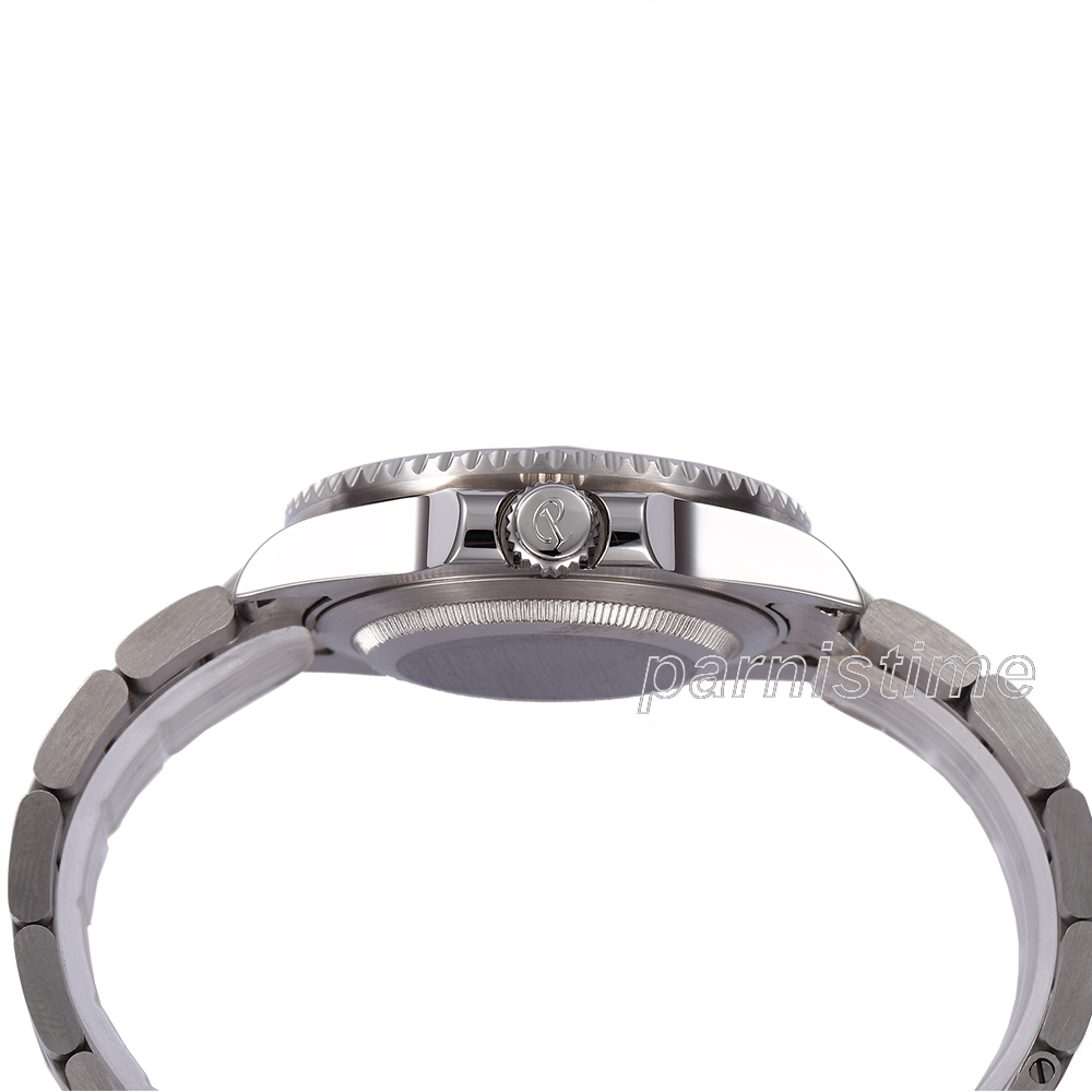 40mm Parnis Sapphire Glass Miyota Automatic Movement Men’s Watch Rotating Bezel