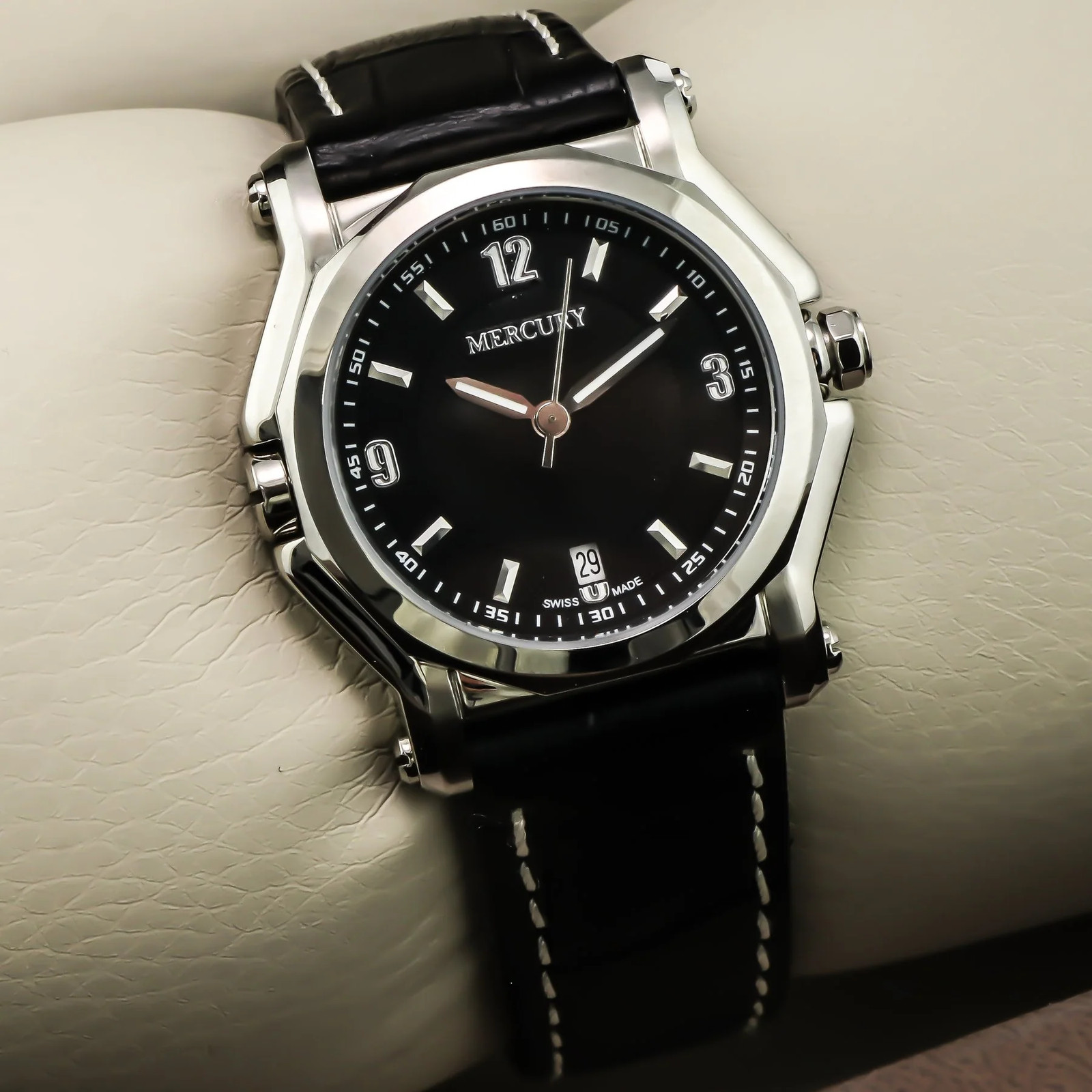 MERCURY – Swiss Made – ME1080-SL-3 Swiss Quartz 39.50 mm ME1080 30m (3 ATM,