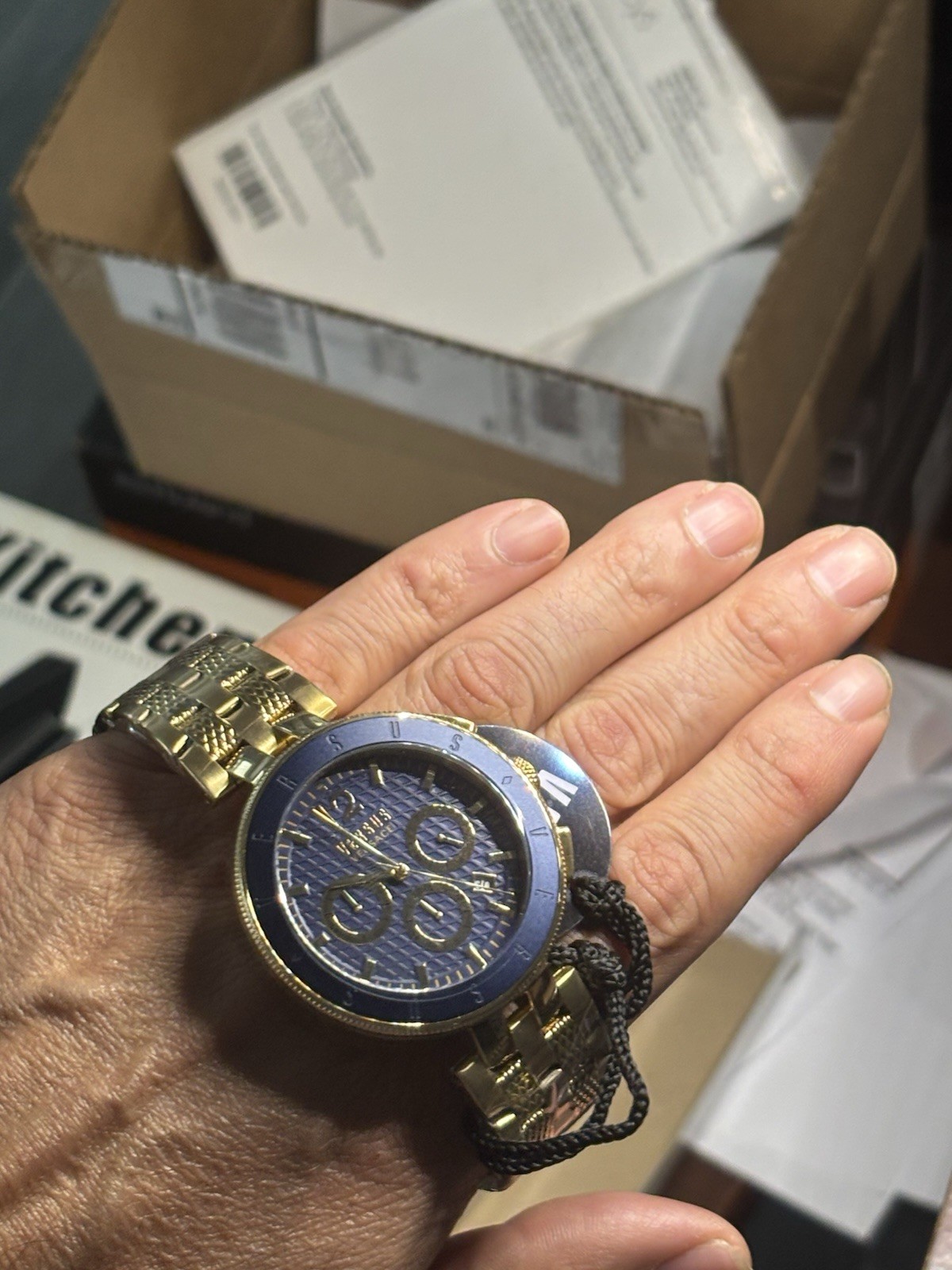 New – Original VERSUS VERSACE Gent Chrono Men’s Watch