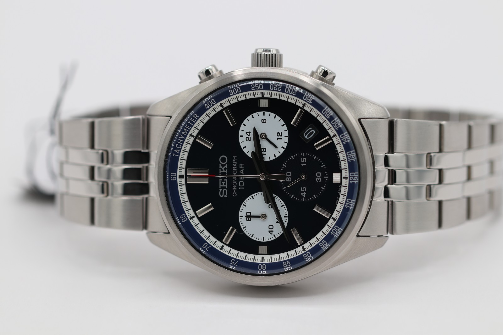 Seiko SSB427 Essentials Blue Dial Stainless Steel Men’s Quartz Watch 41.5MM