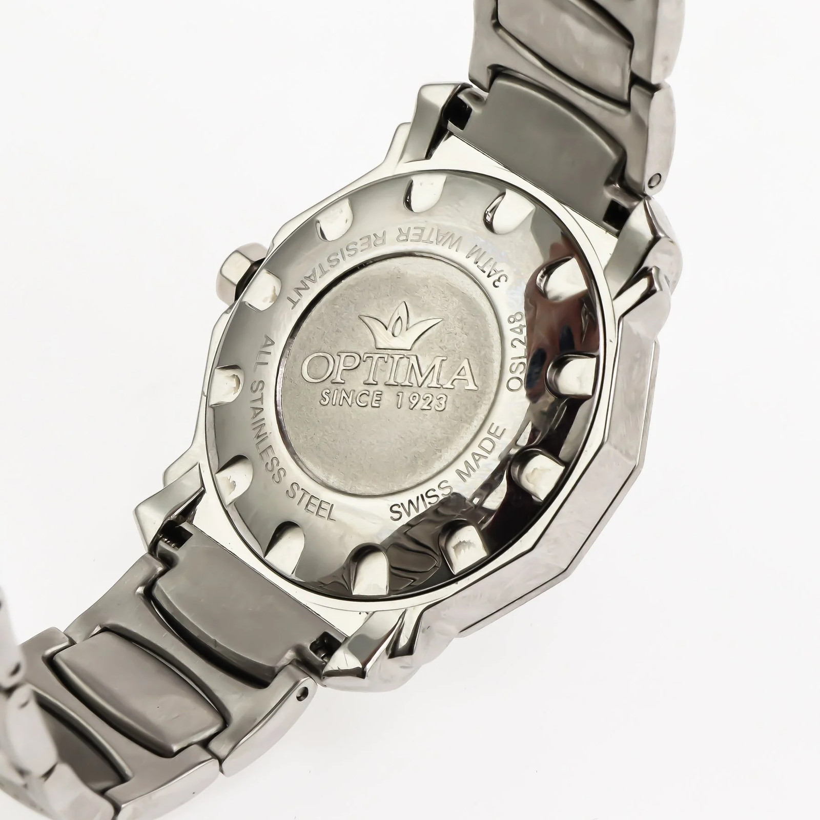 Optima – Swiss Made Watch – OSL248-SS-8 Quartz 39 mm OSL248 30 m (3 ATM / 100