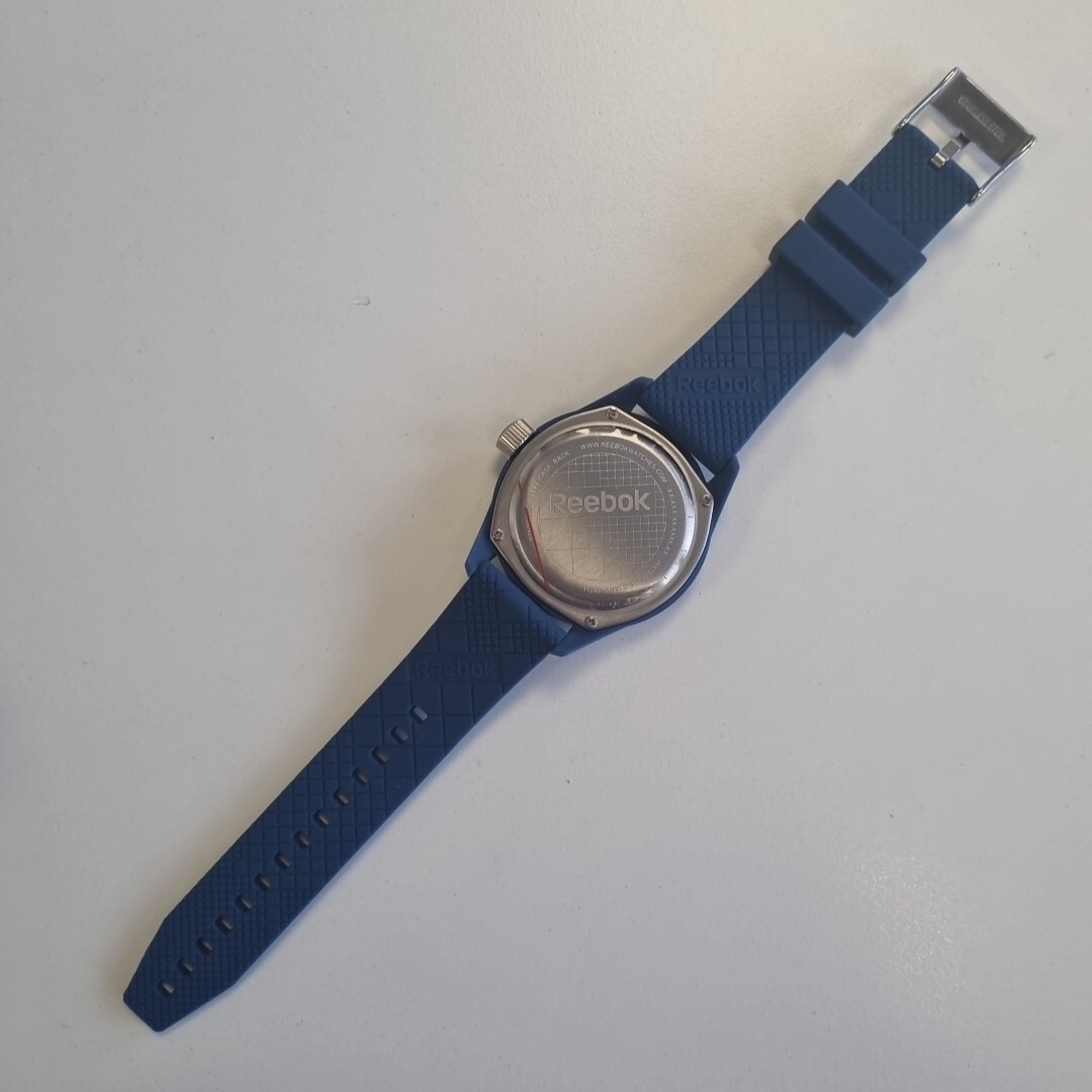 Reebok Spindrop Speed 45mm Wristwatch Blue [New Old Stock] No Box