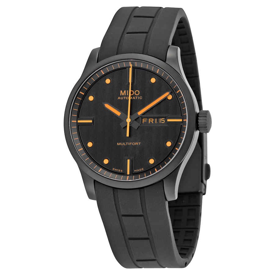 Mido Multifort Automatic Black Dial Men’s Watch M0054303705180