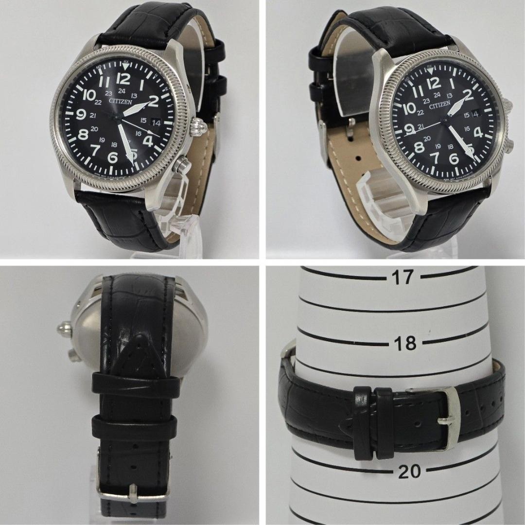 Citizen Solar H11A-S068517 Pilot Watch Black Japan 0714212