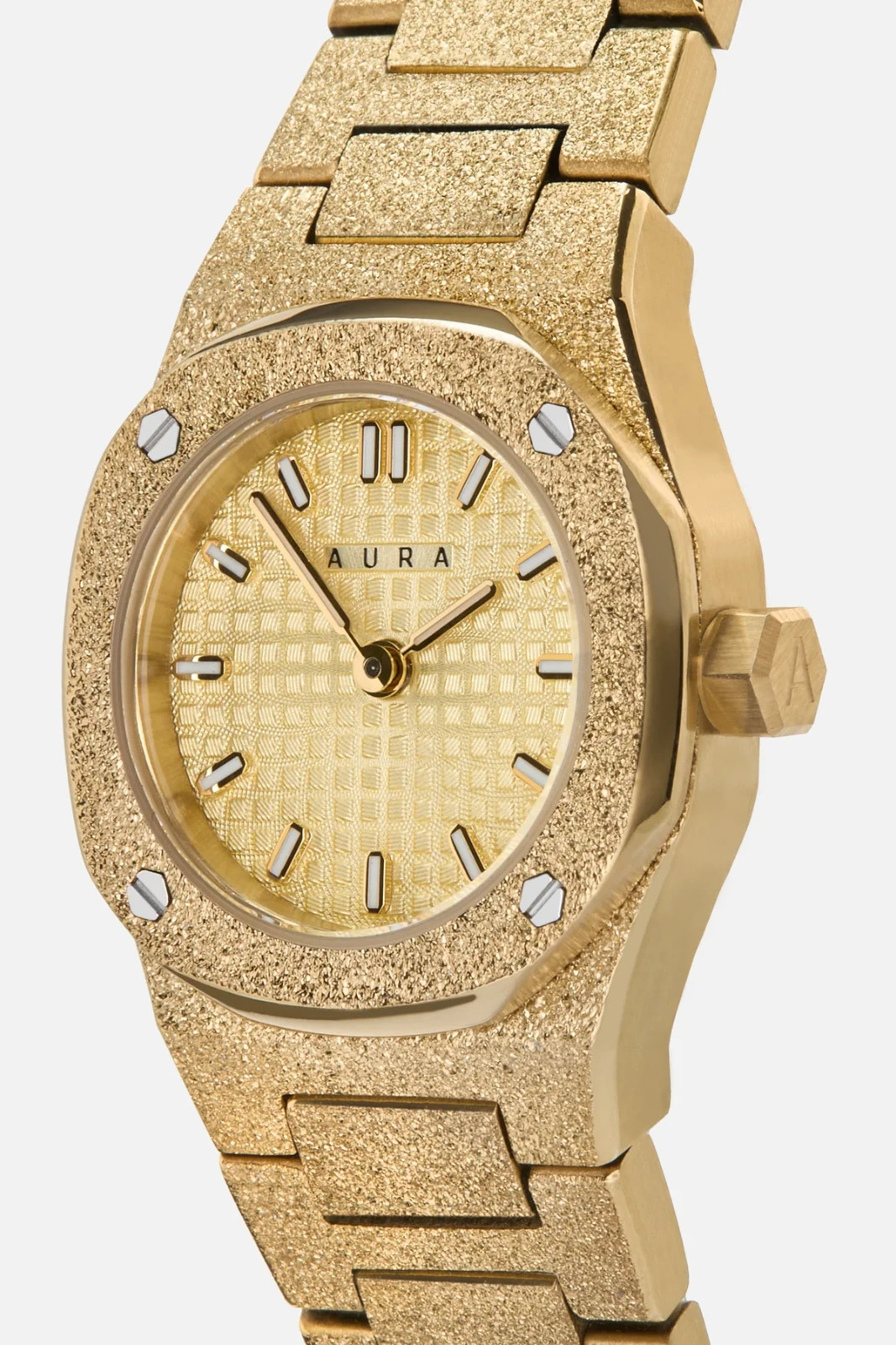 Aura Mini: Gold Frost 23mm MSRP $158 🔥New🔥