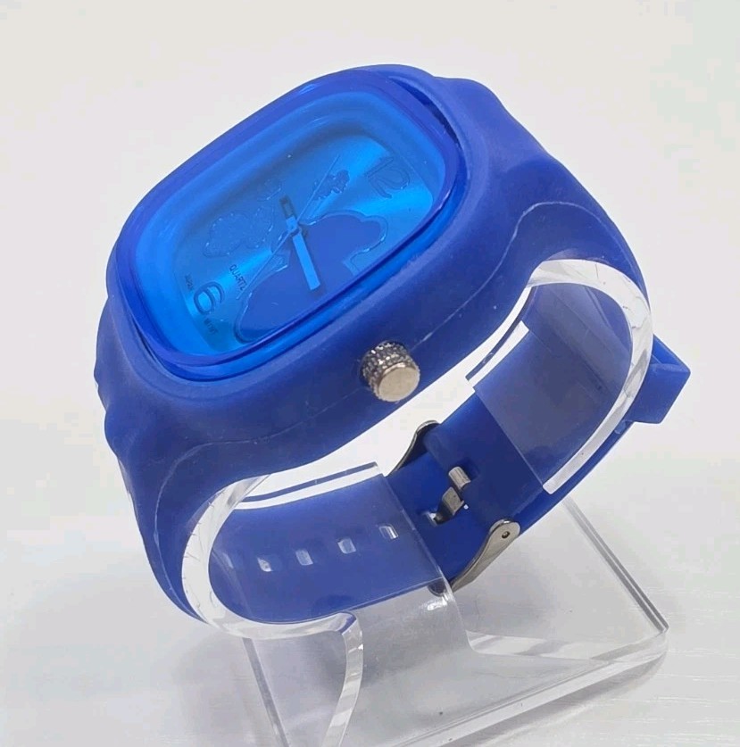 Flex Autism Awareness Watch Blue Silicone Band New Battery