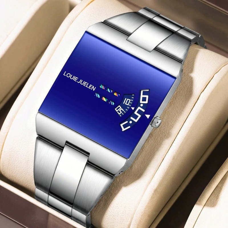 Luxury Men’s Square Unique Design Watch alloy Classic Fashion Gifts 2026 New