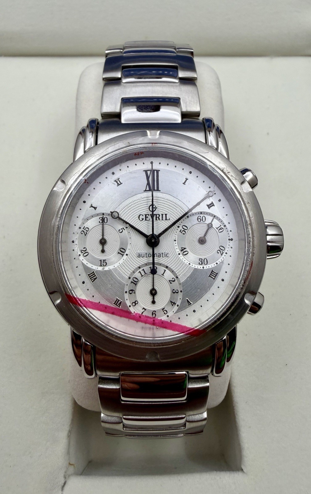 Gevril Greenwich First Generation K0111 Swiss Automatic 51J Chronograph NOS Mint