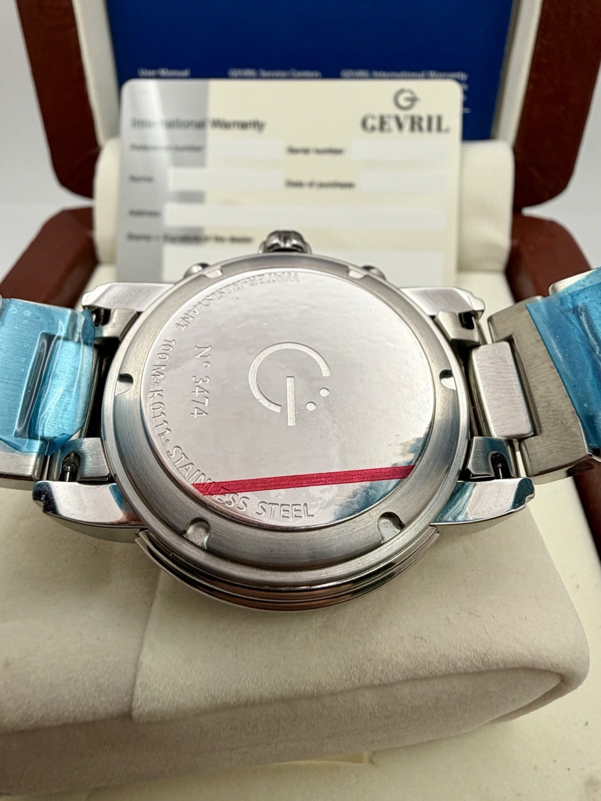 Gevril Greenwich First Generation K0111 Swiss Automatic 51J Chronograph NOS Mint