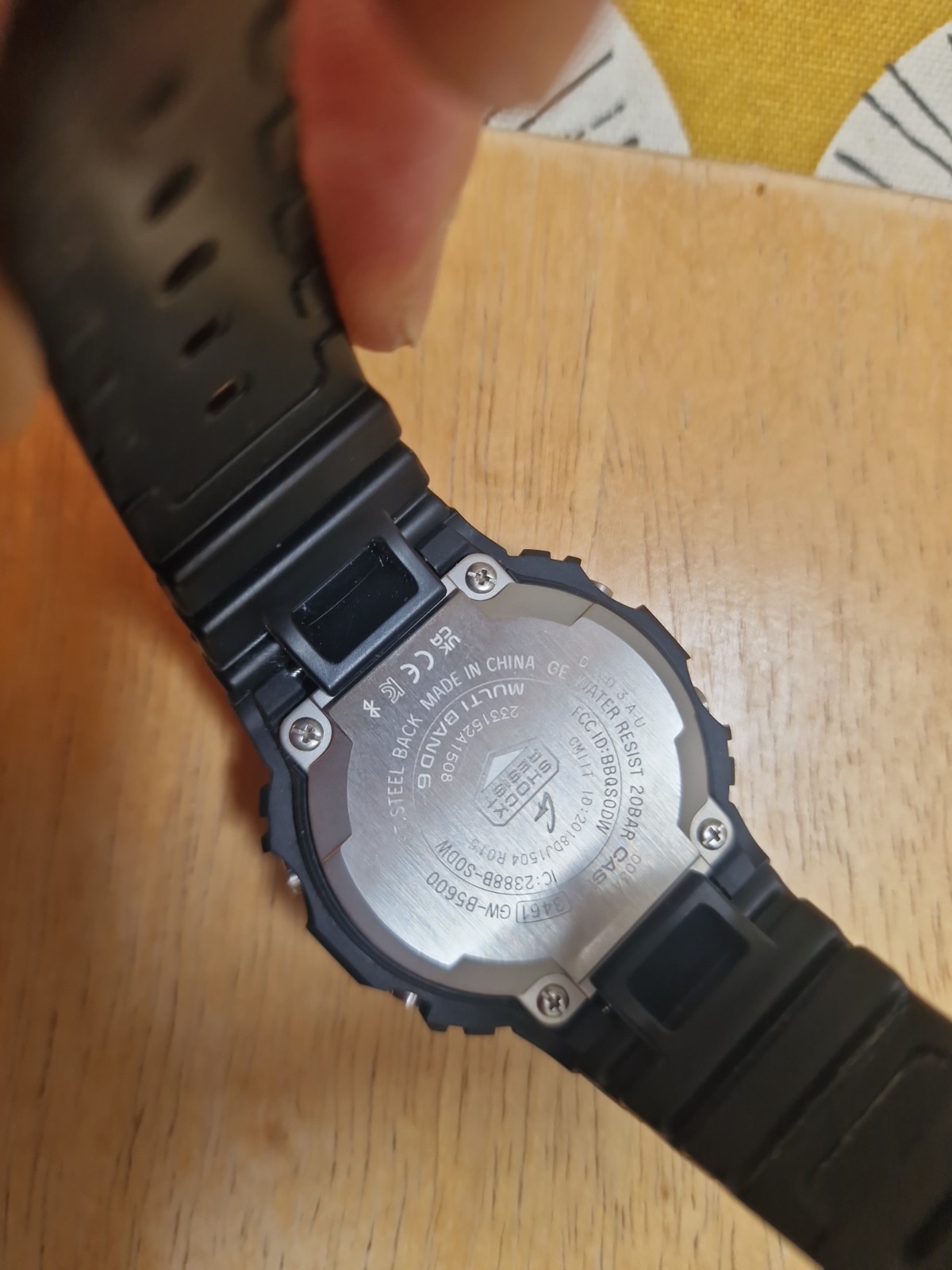Casio G-Shock GW-B5600-2ER with Tough Solar, Bluetooth and 200m water resistance
