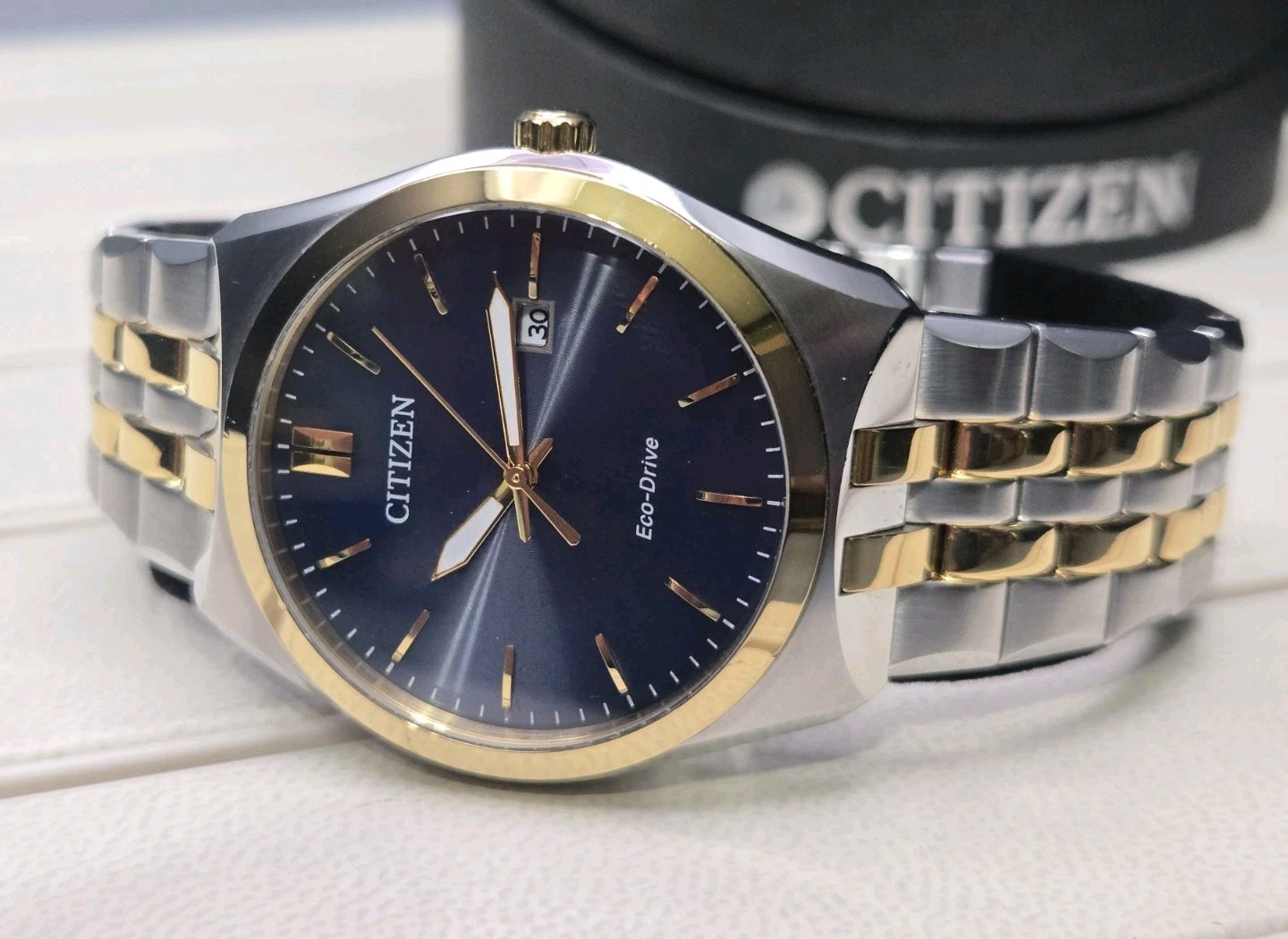 Citizen BM7334-58L Corso Eco-Drive Blue Dial Store Display Men’s Watch