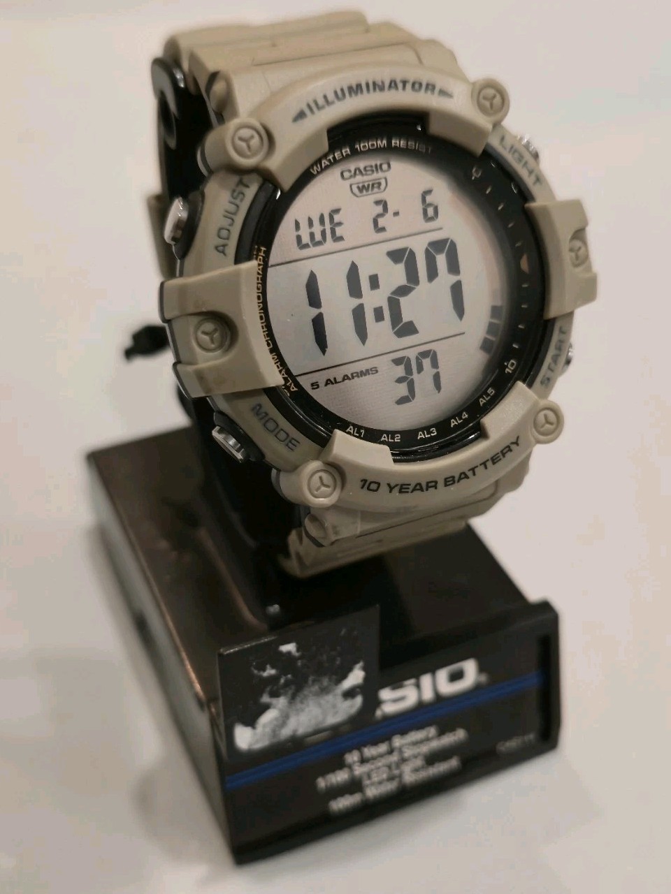 Casio Olive Green Illuminator Men’s Watch Model Number 3502