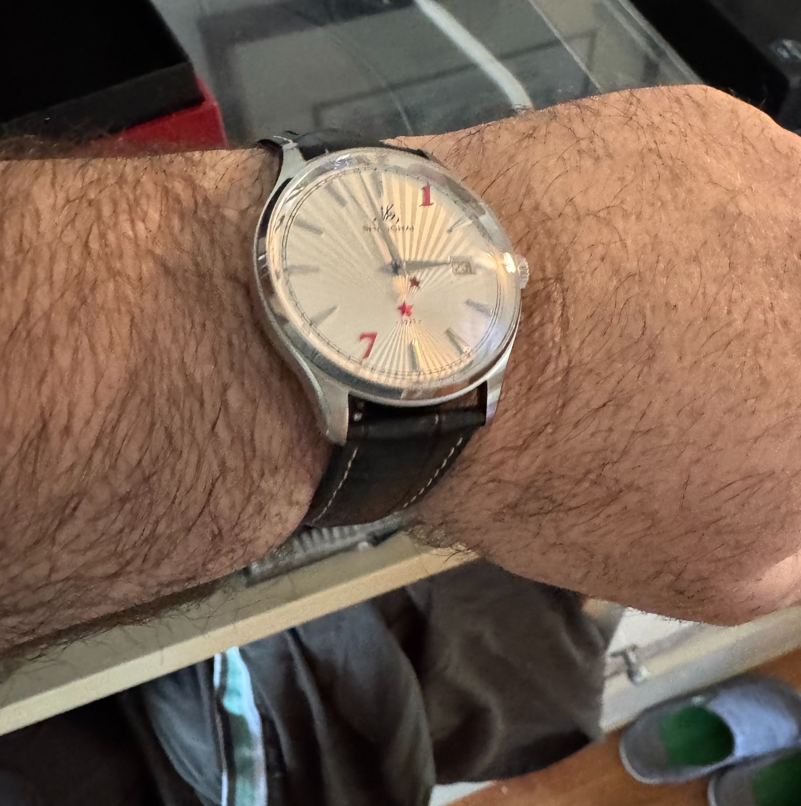 Shanghai Watch In Red | Prairie Fire | Caliber SH2130 39mm