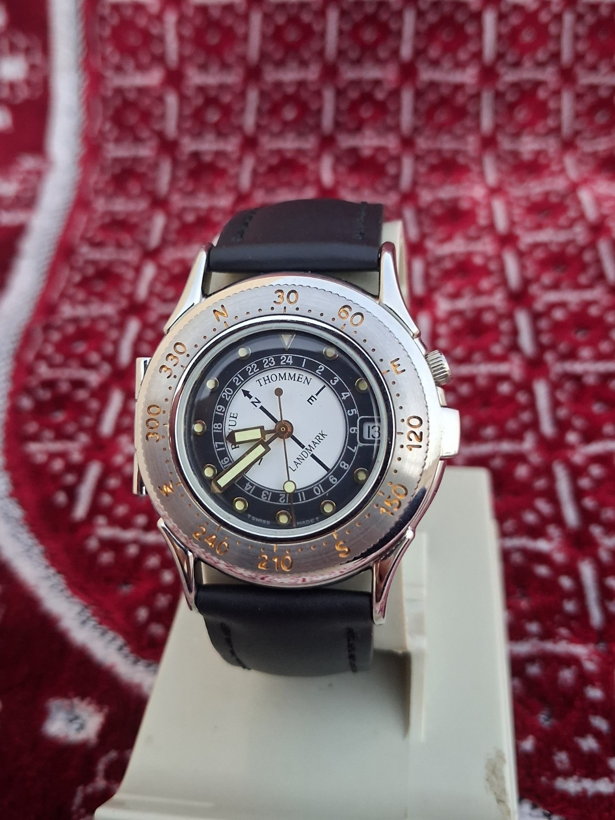 Revue Thommen Landmark Swiss Made 38mm With Compass
