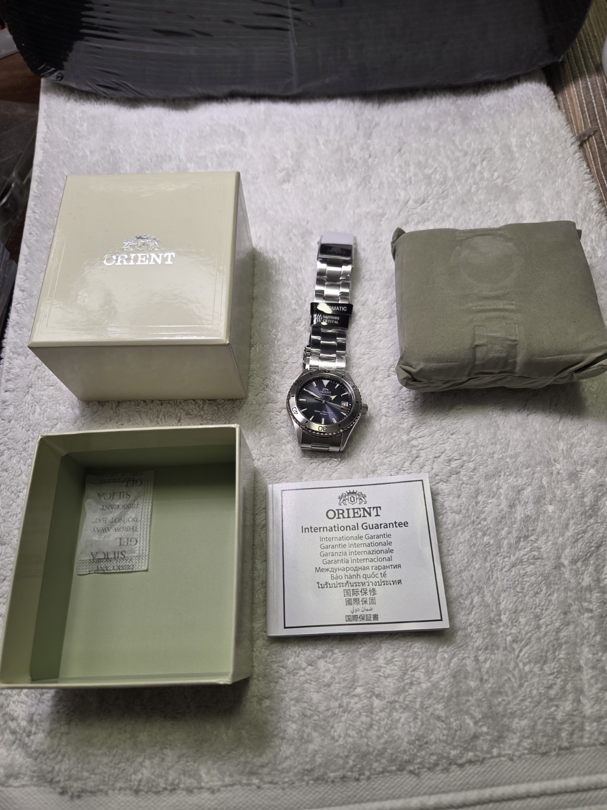 Orient Mako Diver | Automatic | 40mm Blue Dial W/R 200m | Box & Papers