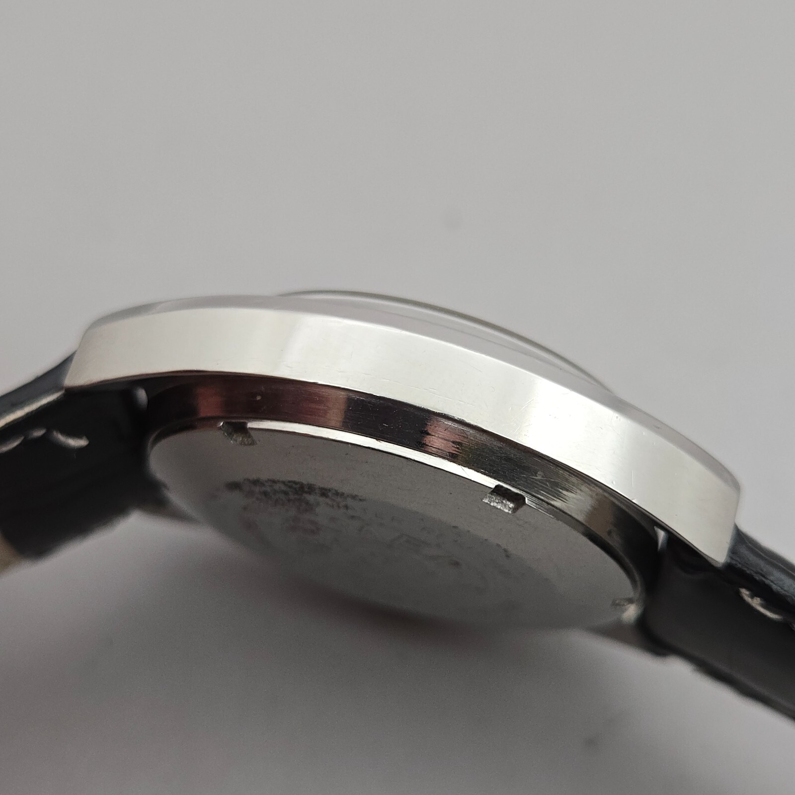 Vintage ROAMER SEAROCK men’s automatic watch MAT 471 28Jewels black dial 1960s