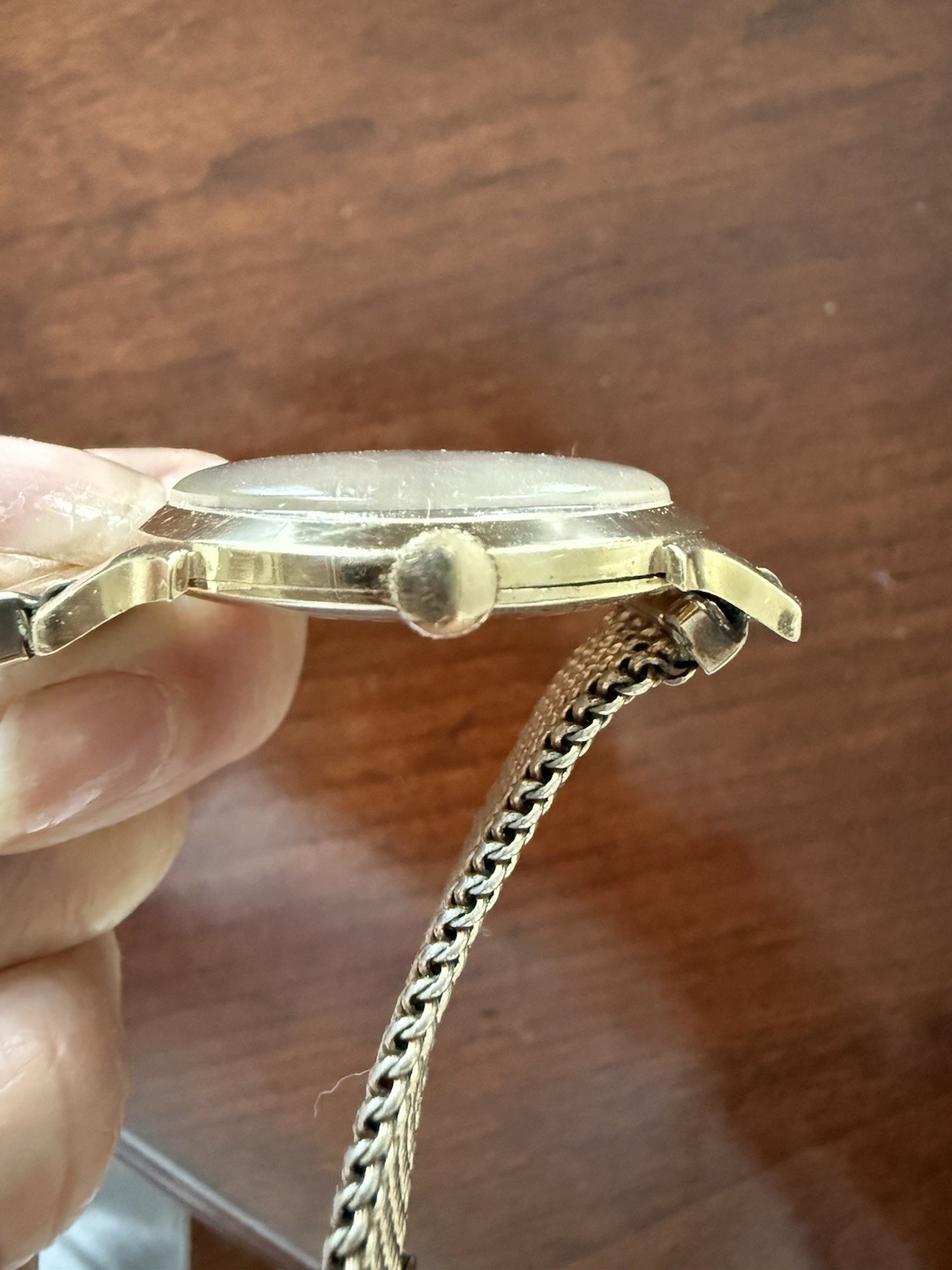 Elegant Vintage Longines Men’s 14K Yellow Gold Manual Wind Wristwatch
