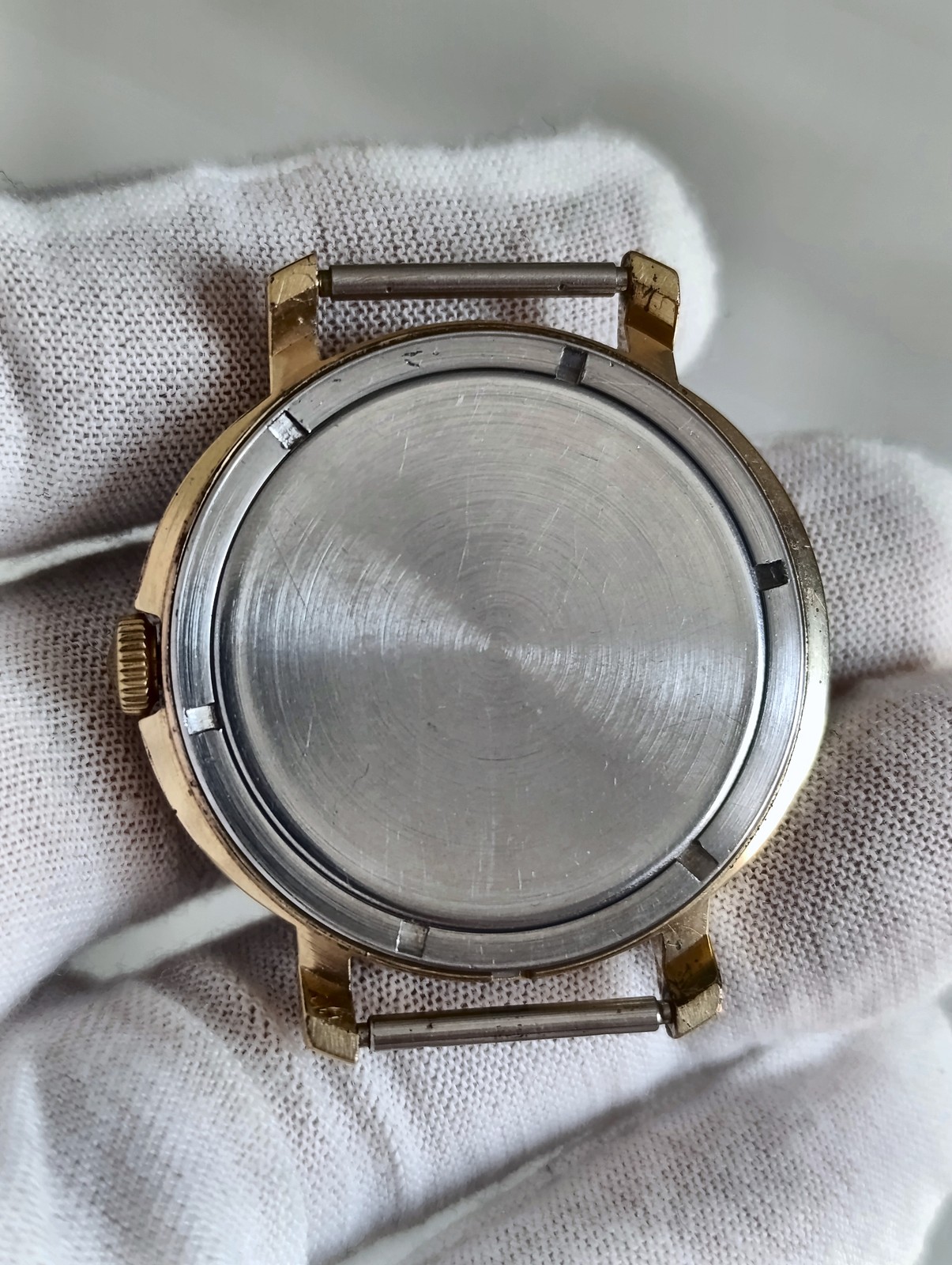 Vostok 2414A USSR 1980s Soviet Men’s Watch 17J Gold Dial