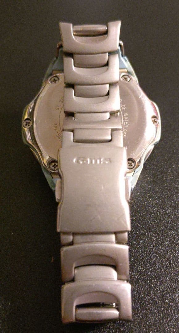 Excellent condition Baby G Casio digital wristwatch GMS stainless