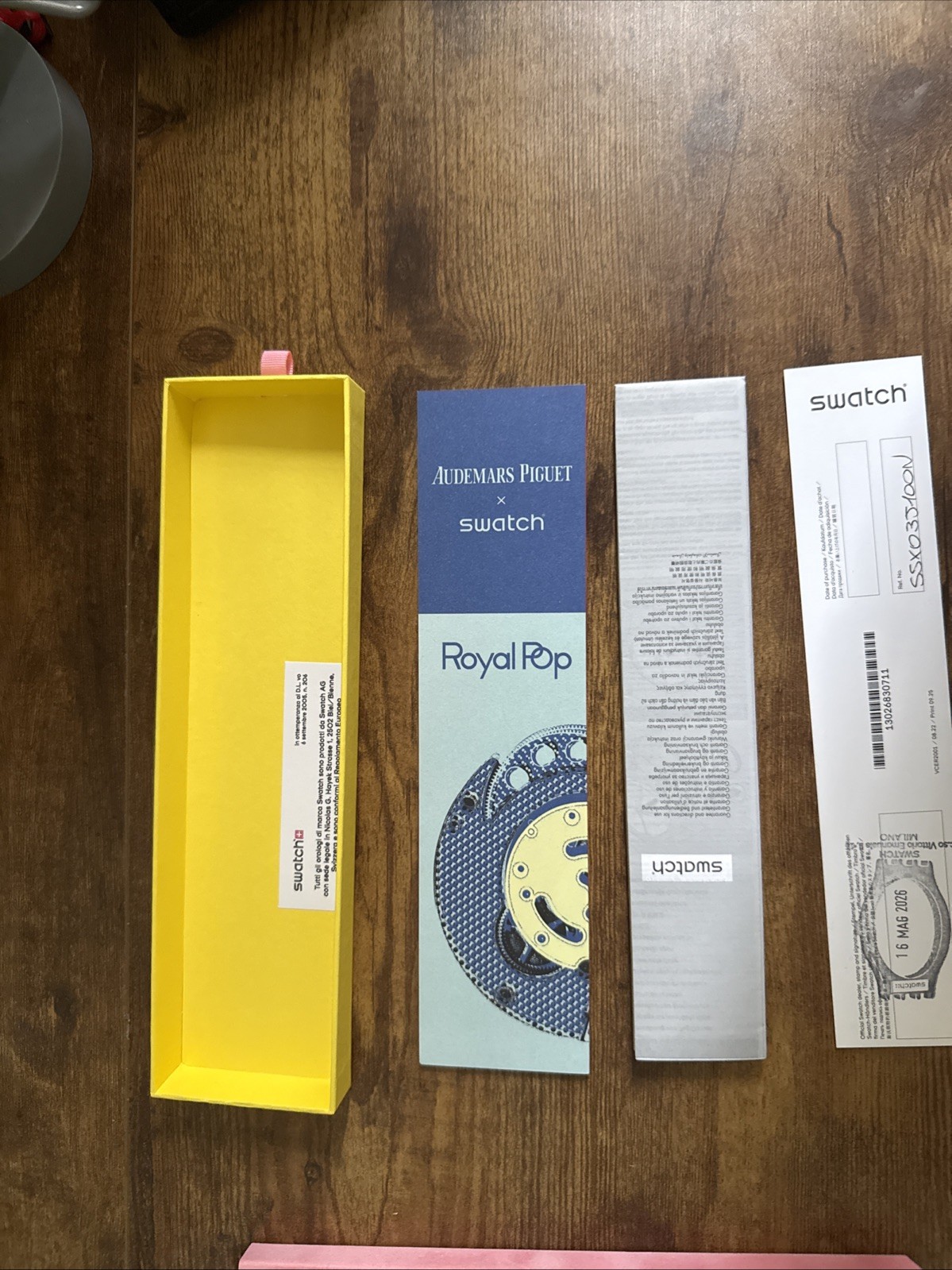 Swatch x Audemars Piguet Royal Pop Savonette ‘OTG Roz’ BRAND NEW
