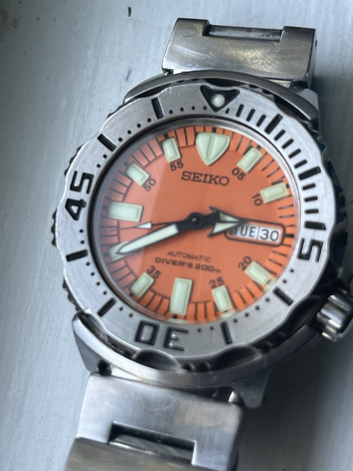Seiko Orange Monster Gen 2 SRP309 Automatic Diver 200m – Box Included