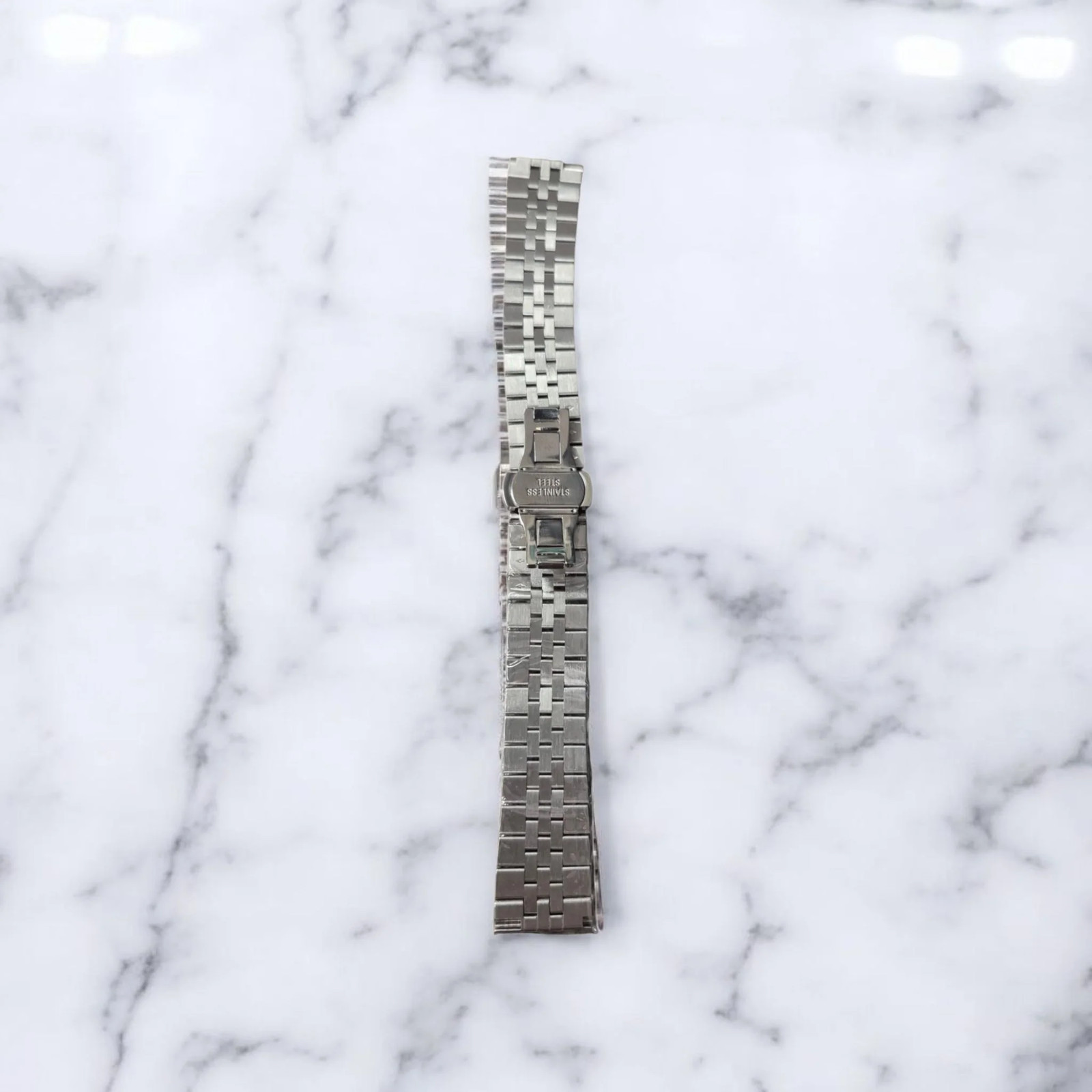 20mm Stainless steel Brushed and Rose Gold Jubilee Bracelet